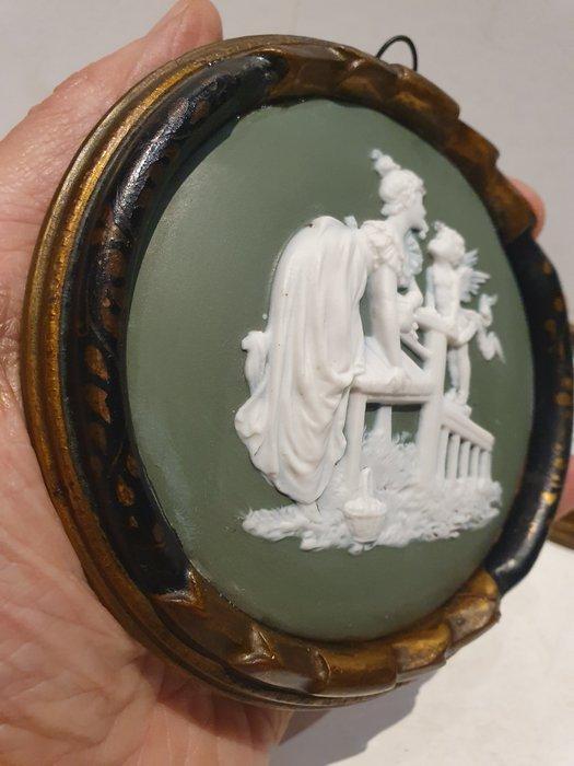 Marcel- Chaufriasse paar plaatjes - Plaquette (2) -, Antiek en Kunst, Curiosa en Brocante