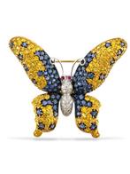 Broche - 18 carats Or jaune, Broche papillon en or jaune 18