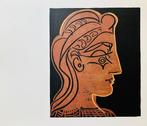 Pablo Picasso (1881-1973) - Tête de femme de profil, Antiek en Kunst