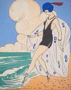 Maggy Monier (1887-1965) - Art Déco : La sportive élégante, Antiquités & Art