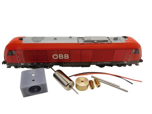 micromotor NF056C motor ombouwset voor Fleischmann BR 223,, Hobby en Vrije tijd, Modeltreinen | N-Spoor, Gelijkstroom, Overige typen