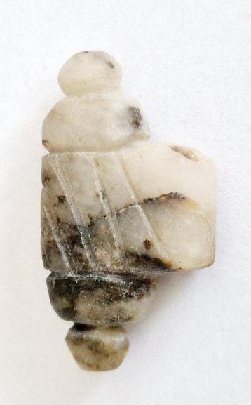Ancien asiatique occidental Marbre Talisman de perles rares