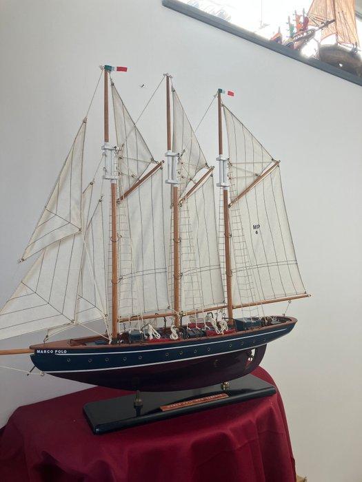 Objets maritimes - Marco Polo uit Tarente (It) - Bois, Coton, Antiquités & Art, Curiosités & Brocante