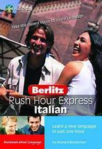 Italian Berlitz Rush Hour Express (Berlitz Express) CD, Howard Beckerman, Zo goed als nieuw, Verzenden