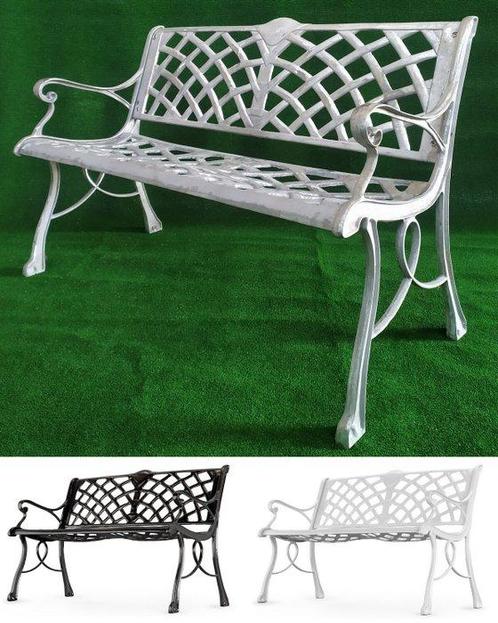 Banc de jardin - Aluminium - Banc de jardin, Antiek en Kunst, Curiosa en Brocante