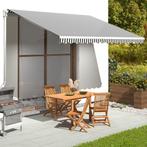 vidaXL Vervangingsdoek voor luifel 4x3,5 m antracietkleurig, Tuin en Terras, Zonneschermen, Verzenden, Nieuw