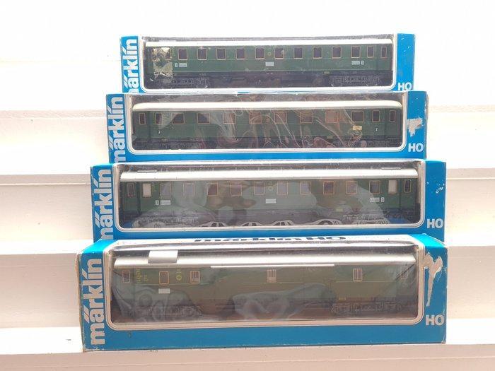 Märklin H0 - 4141/4142/4144 - Wagon de passagers pour trains, Hobby en Vrije tijd, Modeltreinen | H0