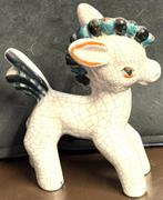 Walter Bosse - sculptuur, Esel Keramik - 16 cm - Keramiek