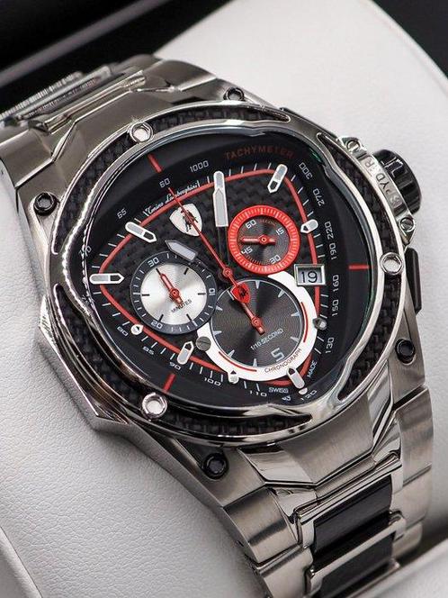 Tonino Lamborghini - Sans Prix de Réserve - * Chronograph *, Handtassen en Accessoires, Horloges | Heren