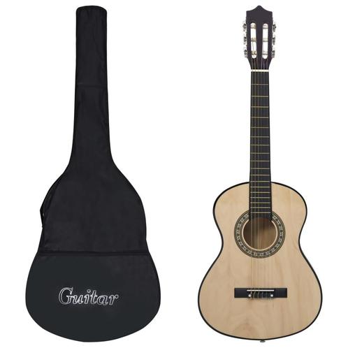 vidaXL Gitaar klassiek beginner kinderen met tas 1/2 34, Muziek en Instrumenten, Snaarinstrumenten | Gitaren | Akoestisch, Nieuw