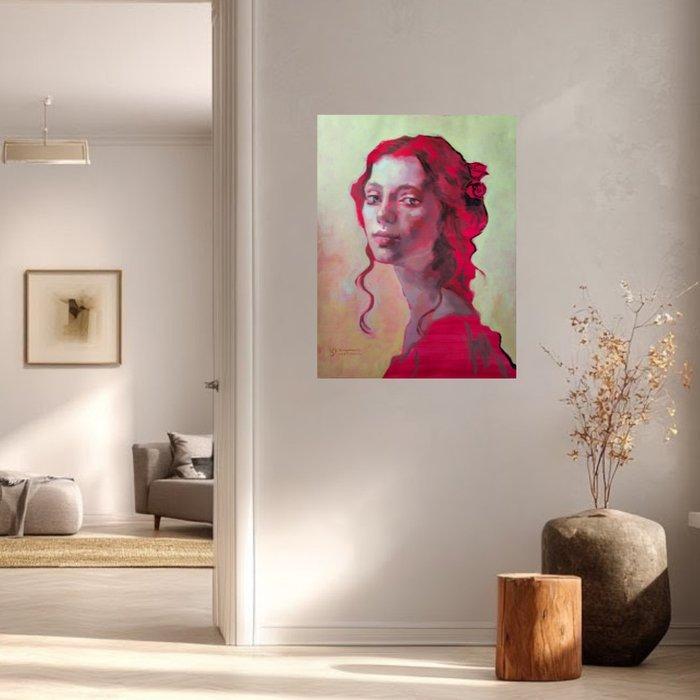 Stephanie van der Klooster (1988) - Soft Strength, Antiek en Kunst, Kunst | Schilderijen | Modern