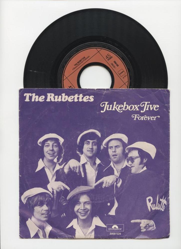 Rubettes, The – Jukebox Jive / Forever (1-7-Vinyl-Single), CD & DVD, Vinyles Singles, Enlèvement ou Envoi