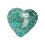 Blauwe Apatiet hart Nr 8 - 124 gram, Verzenden