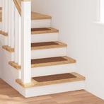 vidaXL Antislip Trapmatten Latex achterkant 15 pcs Geel 60 x, Doe-het-zelf en Bouw, Verzenden, Nieuw