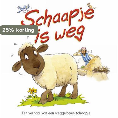 Schaapje is weg / Dieren-kartonboekjes 9789033829000, Livres, Livres pour enfants | 4 ans et plus, Envoi