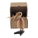 houten pop Klemvogel naturel, Nieuw, Verzenden