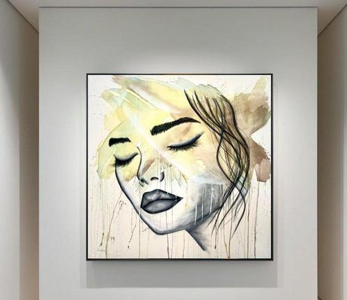 Serena Grassetti - Resta in Ascolto #4 XXL, Antiek en Kunst, Kunst | Schilderijen | Modern