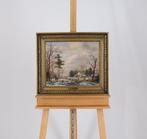 Gerrit Hendrik Göbell (1786-1833) - Wintergezicht, Antiek en Kunst