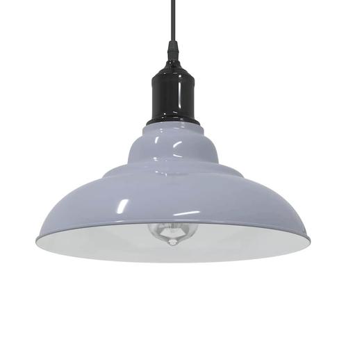 vidaXL Hanglamp in hoogte verstelbaar E27 Ø31 cm metaal, Huis en Inrichting, Lampen | Overige, Nieuw, Verzenden