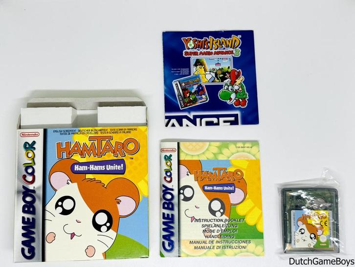 Gameboy Color - Hamtaro - Ham-Hams Unite! - NEU6, Games en Spelcomputers, Games | Nintendo Game Boy, Gebruikt, Verzenden
