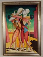 Carlo Capelli Copista (XX), Da De Chirico - Ettore e, Antiek en Kunst, Kunst | Schilderijen | Klassiek