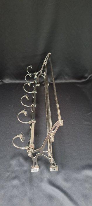 Kapstok - Metaal - vernikkeld messing, Antiek en Kunst, Curiosa en Brocante