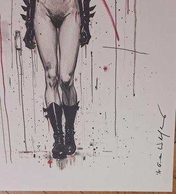 Batgirl - Series  Tokyo Pop Icons  by Emma Wildfang - beschikbaar voor biedingen