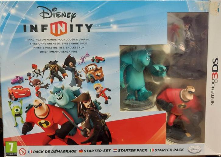 Disney Infinity 1.0 starter pack (Nintendo 3DS tweedehands, Games en Spelcomputers, Games | Nintendo 2DS en 3DS, Ophalen of Verzenden