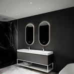 Spiegel Boss & Wessing Thyreos 50x100cm Ovaal Met Rand Ma...