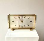 Tafelklok - Kienzle -  Mid-century modern Messing -