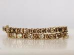 Armband - 14 karaat Geel goud -  9.73ct. tw. Diamant