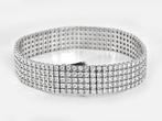 Armband - 14 karaat Witgoud - 10.29ct. tw. Diamant