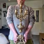 Kaarsenhouder (2) - Verguld brons - Bronzen kandelaars, Antiek en Kunst