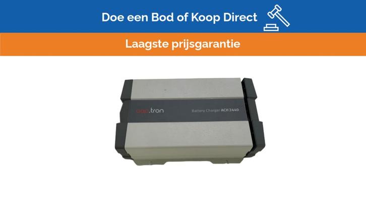 Bieden: Aap Tron advanced 40 amp battery charger 24V 3-outp, Sports nautiques & Bateaux, Accessoires navigation, Enlèvement ou Envoi