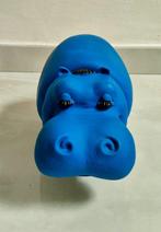 LINES - Blue hippopotamus Pippo icon of advertising