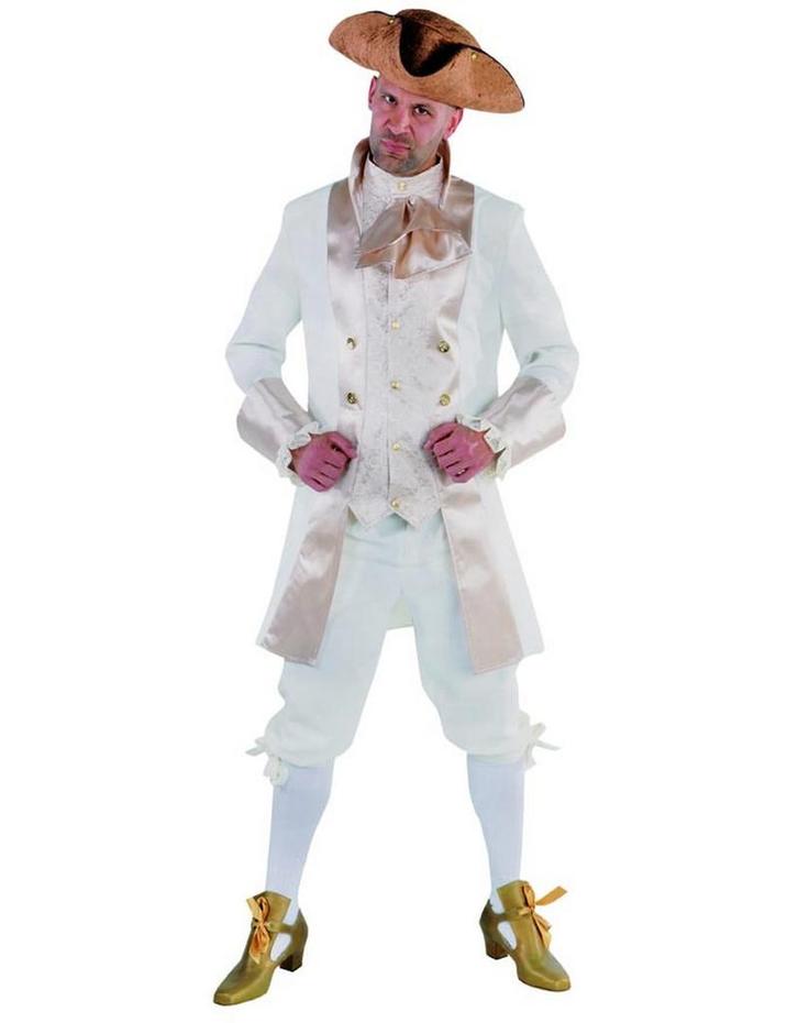 Markies carnavalskostuum creme, Hobby en Vrije tijd, Feestartikelen, Ophalen of Verzenden