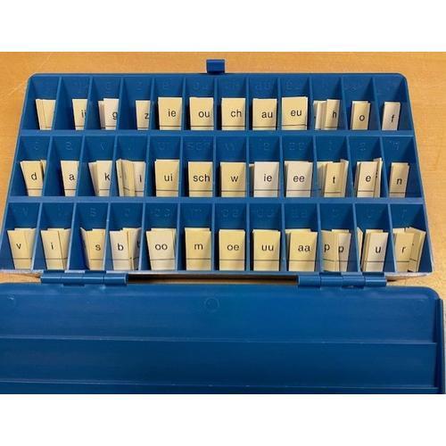 Letterdoos Blauw compleet, Boeken, Schoolboeken, Verzenden