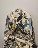 Geen minimumprijs! Katoenen stof met tropisch