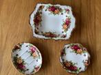 Royal Albert - Plat de service (3) - Old Country Roses -, Antiek en Kunst