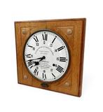 Klok - Emaille, Hout - 1920-1930