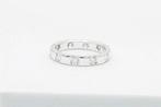 Ring - 18 karaat Witgoud Diamant (Natuurlijk), Handtassen en Accessoires, Ringen, Nieuw