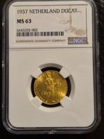 Nederland. Ducat 1937 NGC MS63