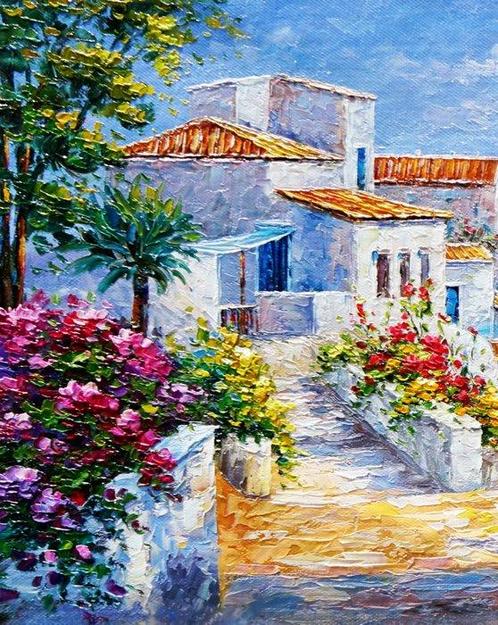 CleliaArt - Bloom By Sea, Antiek en Kunst, Kunst | Schilderijen | Modern