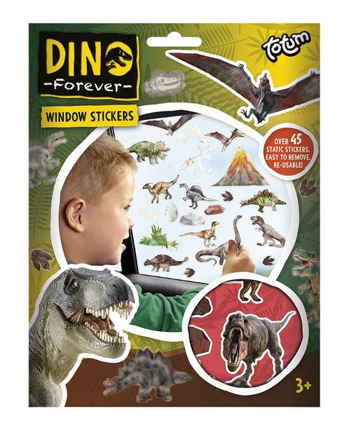 Dino Raamstickers, Hobby en Vrije tijd, Feestartikelen, Nieuw, Verzenden
