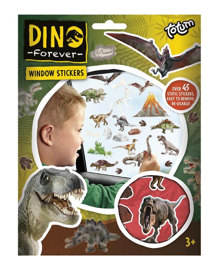 Dino Raamstickers, Hobby en Vrije tijd, Feestartikelen, Nieuw, Verzenden