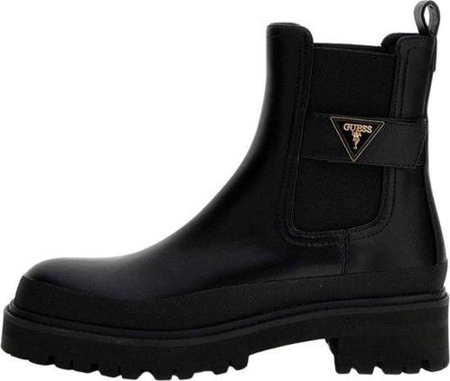 Guess Bensly Dames Enkellaarzen - Zwart - PU - Maat 41, Kleding | Dames, Schoenen, Nieuw, Verzenden