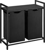 2dekans | ODADDY® Wasmand - 2 vakken – Uitschuifbare, Huis en Inrichting, Ophalen of Verzenden, Nieuw