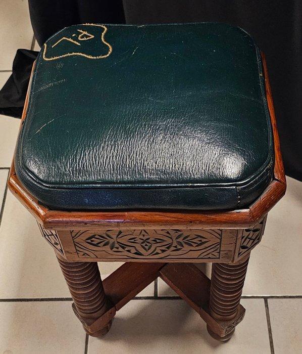 Tabouret - Cèdre, Antiquités & Art, Curiosités & Brocante
