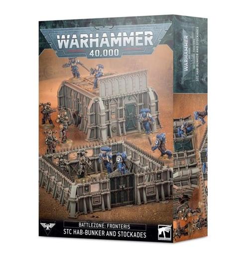 Battlezone Fronteris – STC Hab-Bunker and Stockades, Hobby en Vrije tijd, Wargaming, Ophalen of Verzenden