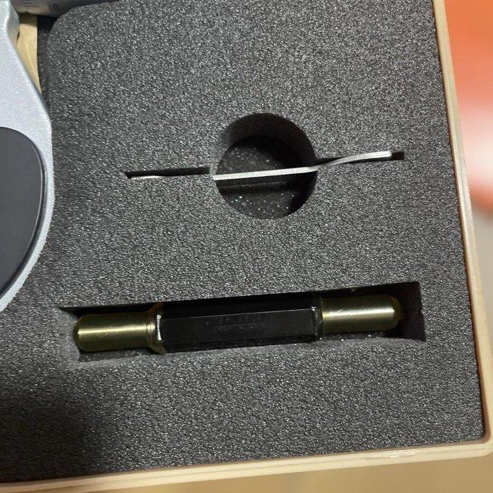 Mitutoyo Micrometer Model nr. 102-304 — 75–100 mm / 0,01 mm, Antiek en Kunst, Antiek | Wandborden en Tegels